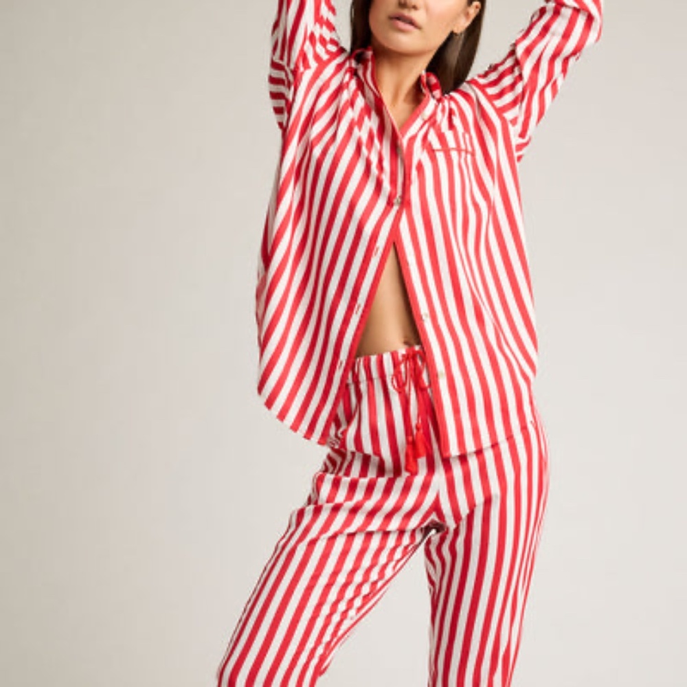 Negative Underwear - Supreme Shirt and Joggers - Color Amalfi (Red) - Worn Once